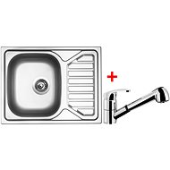 Sinks Okio 650 V + Legenda S - Kitchen Sink and Tap Set