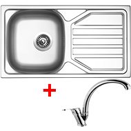 Sinks Okio 780 V + Evera - Kitchen Sink and Tap Set