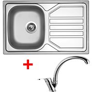 Sinks Okio 800 V + Evera - Kitchen Sink and Tap Set