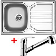 Sinks Okio 800 V + Legenda S - Kitchen Sink and Tap Set