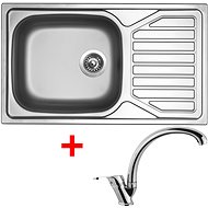 Sinks Okio 860 XXL V + Evera - Kitchen Sink and Tap Set