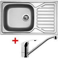 Sinks Okio 860 XXL V + Pronto - Kitchen Sink and Tap Set