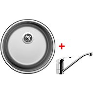 Sinks Round 450 V + Pronto - Kitchen Sink and Tap Set
