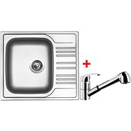 Sinks Star 580 V + Legenda S - Kitchen Sink and Tap Set