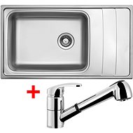 Sinks Wave 915 V + Legenda S - Kitchen Sink and Tap Set