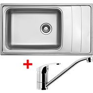 Sinks Wave 915 V + Pronto - Kitchen Sink and Tap Set