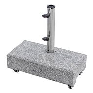DOPPLER Granite balcony stand 25 kg with handle and wheels - Umbrella Stand