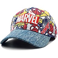 Marvel comics with print - children's cap size. M - Baseball Cap