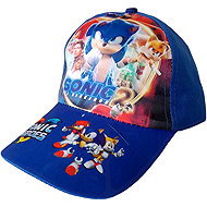 Sonic the Hedgehog with print - children's cap size. M/L - Baseball Cap