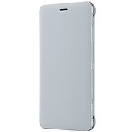 Sony SCSH50 Style Cover Flip für Xperia XZ2 Compact Silber - Handyhülle