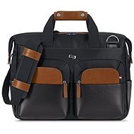 Solo Sag Harbor Briefcase Black 15.6" - Laptop Bag