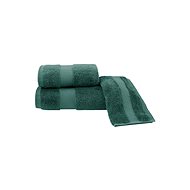 Soft Cotton Deluxe in Modal, green - Towel