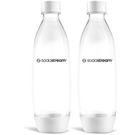 SODASTREAM Fuse bottle 2 × 1 l White for dishwasher - SodaStream Bottle 