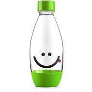 SODASTREAM Smiley Trinkflasche für Kinder - 0,5 Liter  - grün - Sodastream-Flasche