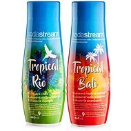 SodaStream Ízesítő Tropical Edition Ananász-Kókusz és Mangó-Kókusz - Készlet
