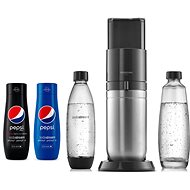 SodaStream Duo Black + PEPSI, PEPSI MAX - Kit