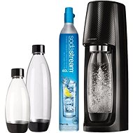 SodaStream Spirit Mega Pack, Black + 3x Spare Bottles - SodaStream