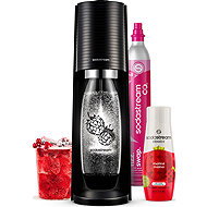 SodaStream TERRA Black Raspberry Zero Multipack - Soda Maker