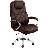 Sofotel 240802 Office armchair Batory, eco leather, brown - Office Armchair