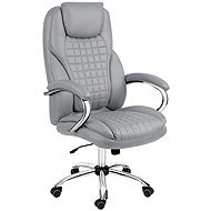Sofotel 240801 Office armchair Batory, eco leather, light grey - Office Armchair