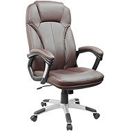 Sofotel 2221 Office armchair, eco leather, brown - Office Armchair