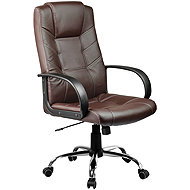 Sofotel EG-221 Office armchair, eco leather, brown - Office Armchair