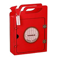 Canister bar - WOOD BAR red - Gift Crate