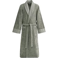 Soft Cotton Axel Men's bathrobe, khaki, XL - Bathrobe