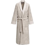 Soft Cotton Axel Men's bathrobe, light beige, L - Bathrobe