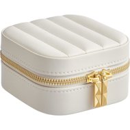 Songmics Small Deson Jewellery box 10,5 cm, white - Jewellery Box