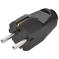 Solight Plug, straight, IP20, black - Plug