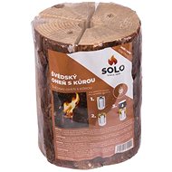 SOLO Swedish Fire with Bark - Candle