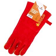 SOLO FIREPLACE AND GRILL GLOVES GENUINE - BBQ Gloves