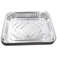 SOLO Rectangular BBQ bowl 318*262*63 mm, 3100 ml, without holes / 5pcs - Grill Tray
