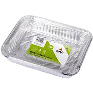 SOLO Rectangular BBQ bowl 228*178*44 mm, 1050 ml without holes / 3pcs - Grill Tray