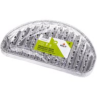 SOLO Half round BBQ tray 326*192*20 mm / 5pcs with holes - Grill Tray