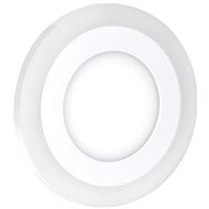 Solight LED backlit panel, ceiling, 12W + 4W, 900lm, 4000K, round - LED Light