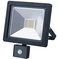 LED outdoor reflector SLIM lamp, 20W, 1400lm, 3000K, with sensor, black - LED Reflector
