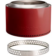 SOLO STOVE Fireplace Yukon + Stand 2.0, red - Fireplace