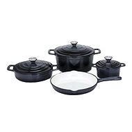 CS KOCHSYSTEME XANTEN black, cast iron 7pcs - Cookware Set