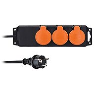 Solight Extension Lead 5m, 3 Sockets IP44 - Extension Cable