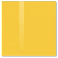 SOLLAU Skleněná magnetická tabule žlutá exotická 48 × 48 cm - Magnetic Board