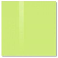 SOLLAU Skleněná magnetická tabule zelená pistáciová 48 × 48 cm - Magnetic Board