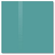 SOLLAU Skleněná magnetická tabule zelená smaragdová 48 × 48 cm - Magnetic Board