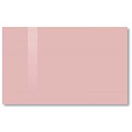 SOLLAU Glass magnetic board pink flesh 40 × 60 cm - Magnetic Board