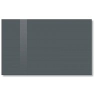 SOLLAU Glass magnetic board anthracite grey 60 × 90 cm - Magnetic Board