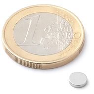 SOLLAU Neodymium magnet cylinder D 5×1 mm - Magnet