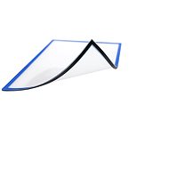 SOLLAU Magnetic pocket A5 with blue frame - Magnetic Pocket