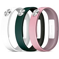 Sony SWR110 Classic vel. L white, light pink, dark green - Watch Strap