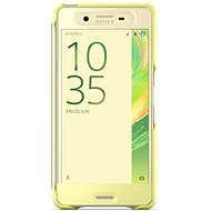 Sony Style Cover Touch SCR56 Lime Gold - Puzdro na mobil